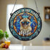 Cat Siamese Memorial Stained Glass Effect Suncatcher